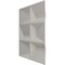 Ekena Millwork 19 5/8in. W x 19 5/8in. H Stratford EnduraWall Decorative 3D Wall Panel Covers 2.67 Sq. Ft. WP20X20STEPE - alternate 4